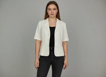 koszulka pod marynarkę damska: Marynarka damska, rozmiar XL — 6