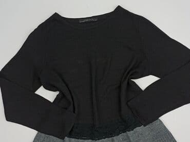 czarna kurtka zimowa zara: Zara, Sweter damski, rozmiar L — 1