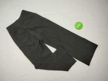 sinsay czarne spodnie z wysokim stanem: Sinsay, Spodnie materiałowe damskie, rozmiar S — 4