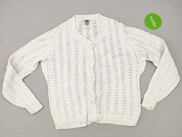 bialy sweter reserved: Kardigan damski, rozmiar 7XL — 2