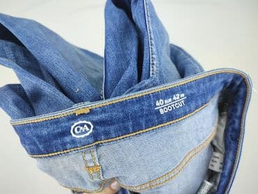 spodnie nabijane ćwiekami: Jeansy damskie, M — 4