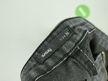 jeansy cekiny: Jeansy damskie, rozmiar S — 4