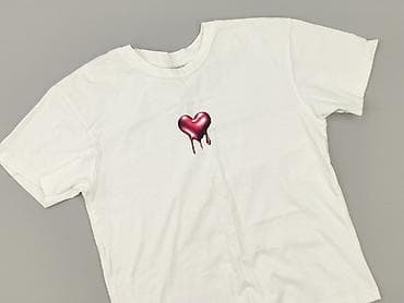 round neck t shirty: T-shirt damski, rozmiar M — 1