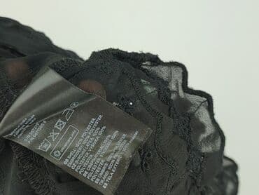 czarne bluzki z szyfonowymi rękawami: H&M, Bluzka damska, rozmiar S — 6