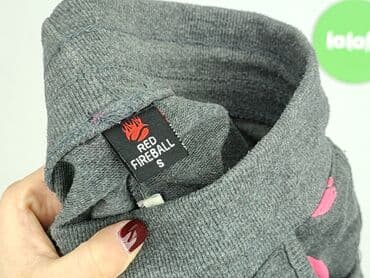 welurowy komplet dresowy krótkie spodenki: Szorty damskie, rozmiar S — 5