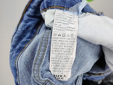 jasne jeansy mom fit: Jeansy damskie, rozmiar L — 4