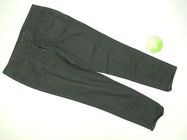 cargo: Zara, Material trousers for women, size L — 2