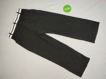 długie spodnie damskie dla wysokich: Spodnie materiałowe damskie, rozmiar L — 3