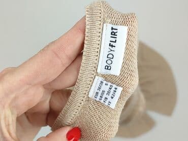jakie rajstopy do bezowej sukienki: BODY FLIRT, Kardigan damski, rozmiar M — 4