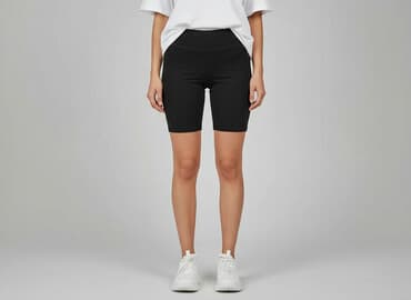 czarne szorty damskie azurowe: Szorty damskie, rozmiar M — 6