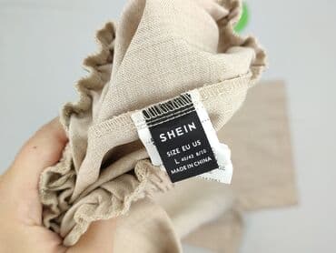 shein krótkie spodenki dla dzieci: Shein, Spodnie materiałowe damskie, rozmiar L — 4