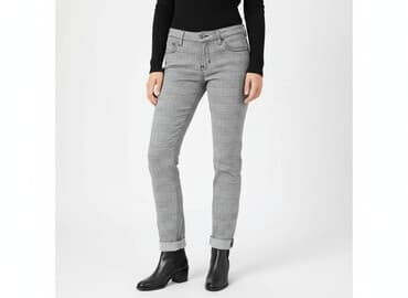 polskie jeansy prl poznań: Denim, Jeansy damskie, rozmiar L — 1