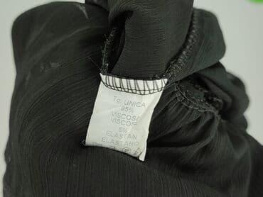 eleganckie bluzki czarne: UNICA, Bluzka damska, rozmiar One size — 4