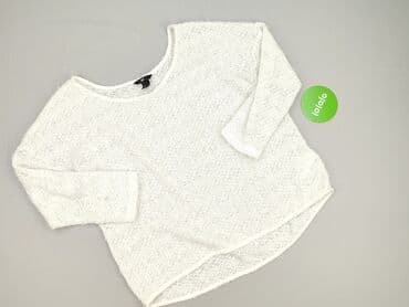 bialy sweterek hm: H&M, Sweter damski, rozmiar L — 2