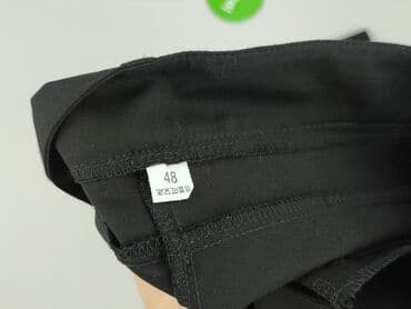 duże rozmiary ekskluzywne sukienki plus size: Spodnie materiałowe damskie, rozmiar 4XL — 4