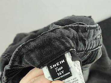 hm biale bluzki: Spodnie jeansowe, Shein, 16 lat, 176, stan - Bardzo dobry — 5