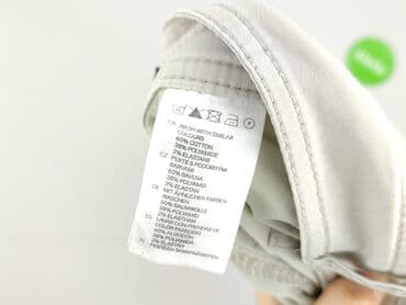legginsy woskowane wysoki stan: H&M, Spodnie materiałowe damskie, rozmiar XL — 5