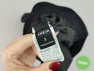 spodnie czarne cargo bershka: Shein, Spodnie cargo damskie, rozmiar S — 4