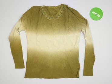 poliamid w swetrze: Ombre, Sweter damski, rozmiar 4XL — 2