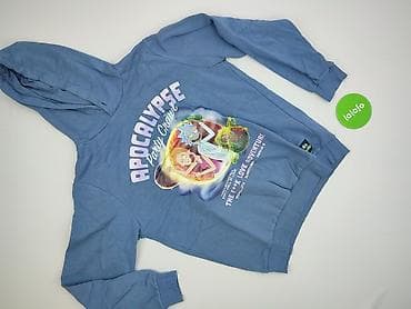 pull and bear stranger things: Rick and Morty, Bluza z kapturem dla mężczyzn, rozmiar M — 2