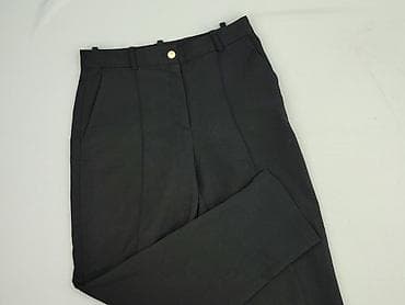 hm dzwony czarne: H&M, Spodnie materiałowe damskie, rozmiar S — 1