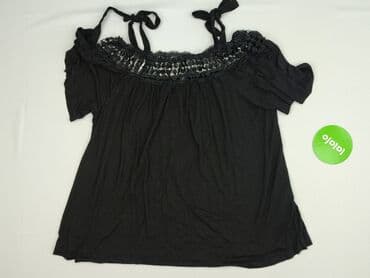 bluzki basic czarne: Bodyflirt, Bluzka damska, rozmiar 2XL — 2