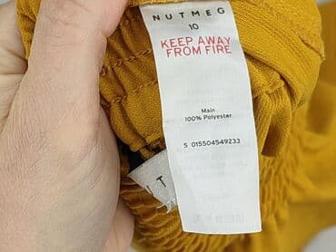 kuloty damskie jeansy: Nutmeg, Spodnie 3/4 damskie, rozmiar M — 5