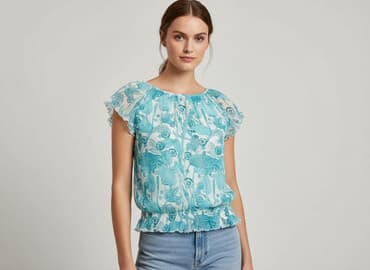 koszulka z zetorem: S.Oliver, Bluzka damska, S — 8