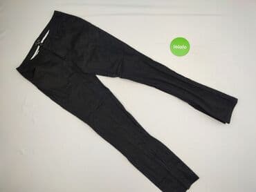 mango sukienki czarne: Mango, Spodnie materiałowe damskie, L — 2