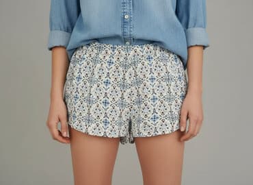 krótkie spodenki duże rozmiary: Szorty damskie, rozmiar M — 7