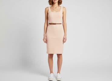 sukienka z odkrytymi ramionami h m: H&M, Sukienka damska, rozmiar M — 1