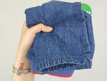 spodnie woskowane pull and bear: Denim pants, Disney, 6-9 months, condition - Perfect — 6