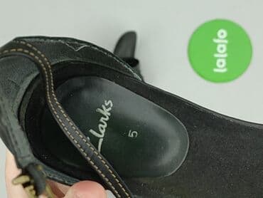 beżowe buty na koturnie ccc: Clarks, Sandały damskie, 38 — 8