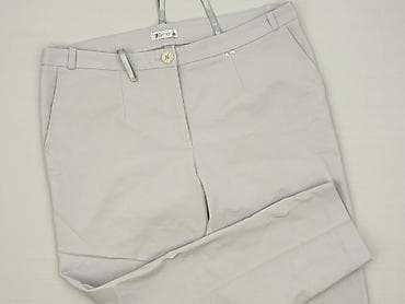 Women: ANNA, Material trousers for women, size 3XL — 1