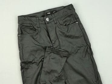 Sinsay, Material trousers for women, size S (EU 36)