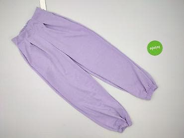 kapcie adamki: Damskie spodnie dresowe – lawendowe - Kolor: pastelowy fiolet — 2