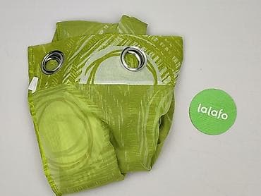 meble kent: Zasłona bpc living z kółkami – zielona, półprzezroczysta - — 3