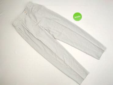 jasne buty: Spodnie materiałowe damskie, rozmiar S — 2