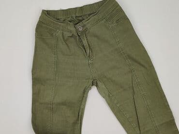 legginsy oliwkowe: Jeansy damskie, rozmiar S — 1