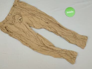 Women: Material trousers for women, size M (EU 38) — 2