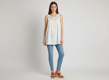 tuniki lniane włoskie: Tunika damska, rozmiar S — 7