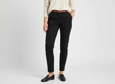 chinosy damskie reserved: Reserved, Spodnie materiałowe damskie, rozmiar S — 6