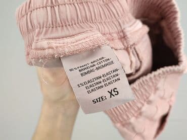 spodnie woskowane na gumce: Spodnie cargo damskie, XS — 5
