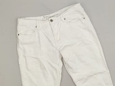 dżinsy białe: Jeans for women, size L — 2