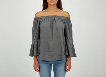 sukienka opadajace ramiona: Bluzka damska, rozmiar S — 1