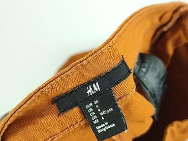 ubrania h m: H&M, Spodnie materiałowe damskie, rozmiar XS — 4