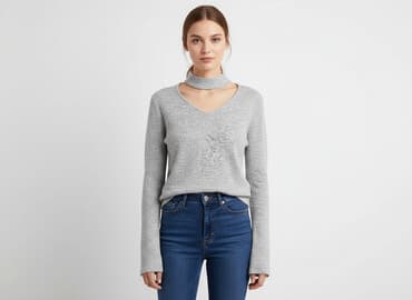 poliamid w swetrze: NA-KD, Sweter damski, rozmiar XS — 6