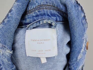 kurtka jeansowa z kożuszkiem zara: Zara, Kurtka jeansowa damska, rozmiar M — 4