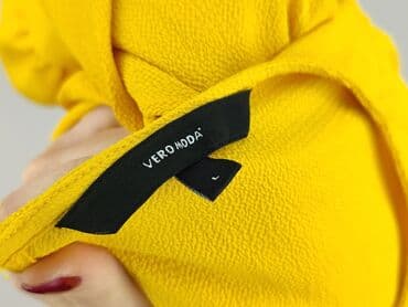shein zolta sukienka: Vero Moda, Sukienka damska, rozmiar L — 5