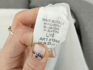 stradivarius marynarka w kratę: ITALY FASHION, Płaszcz damski, L — 4